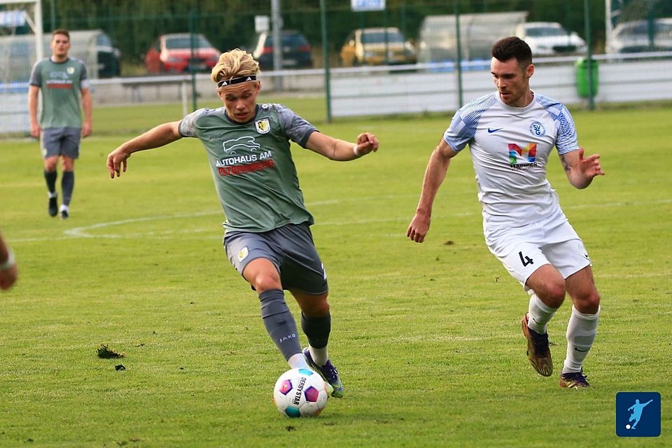 Luis Breitenbruch (links) hätte früh auf 1:0 stellen können.