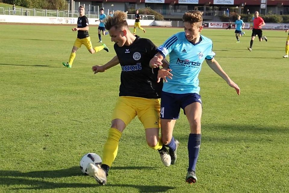 Im Trikot des FV Illertissen reifte Alex Nollenberger (re.) zu einem gestandenen Regionalliga-Kicker heran.
