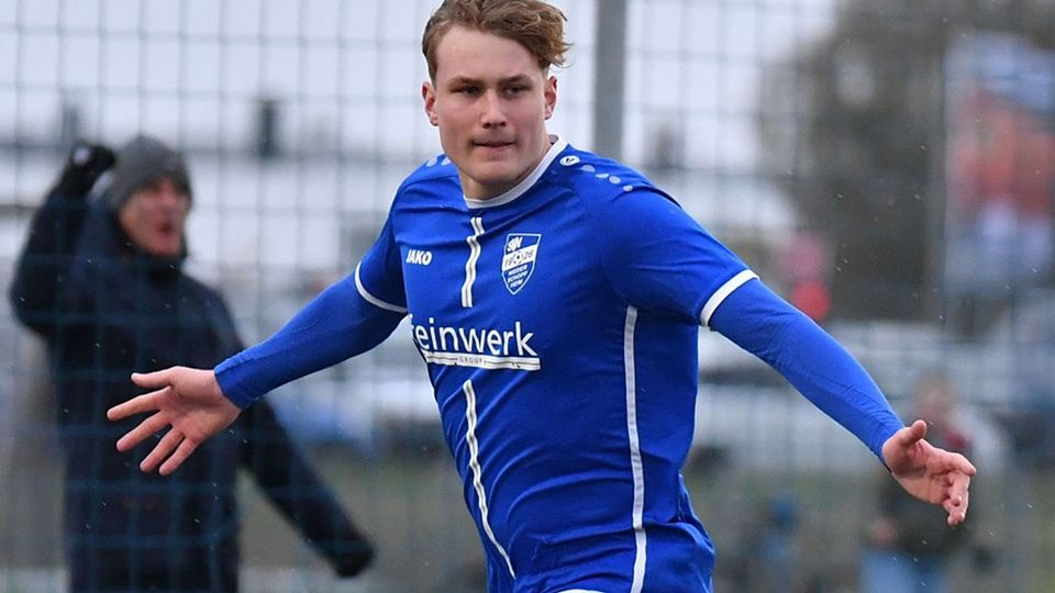 Luis Leidinger traf zweimal für den SVN in Schallstadt, konnte die Niederlage aber nicht verhindern. 