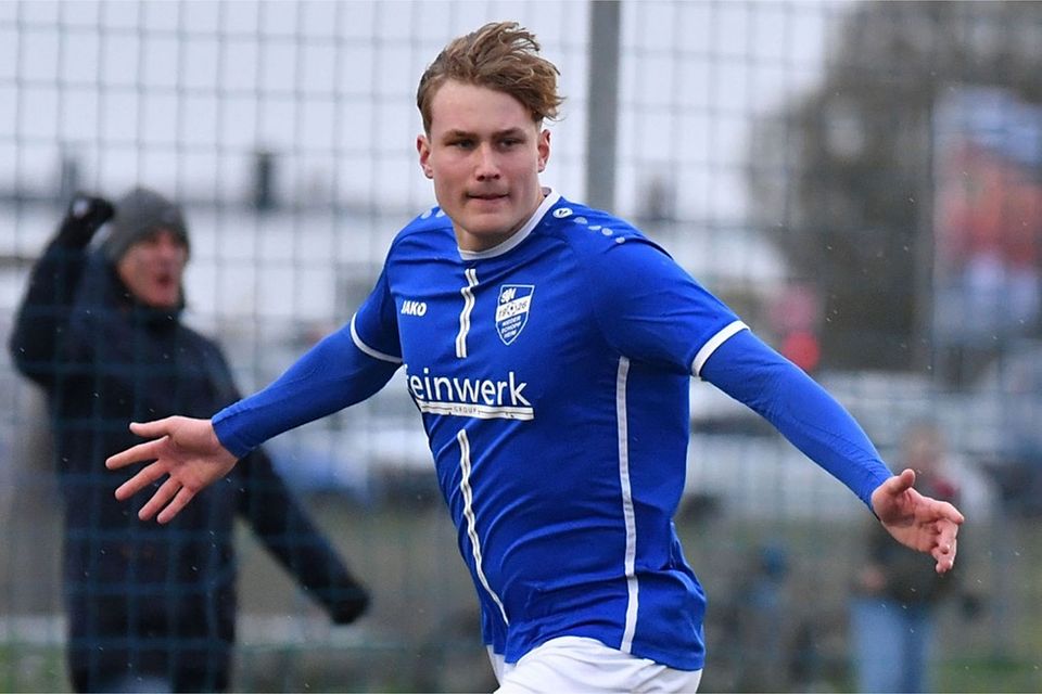 Luis Leidinger traf zweimal für den SVN in Schallstadt, konnte die Niederlage aber nicht verhindern. 