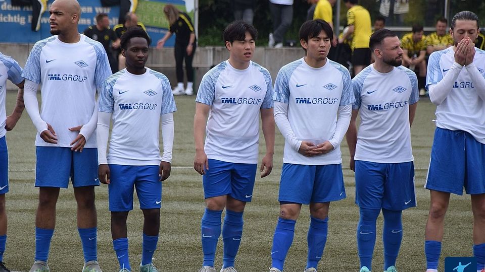 Isaac Kang, hier im Trikot der SF Baumberg, spielt künftig für den 1. FC Monheim.