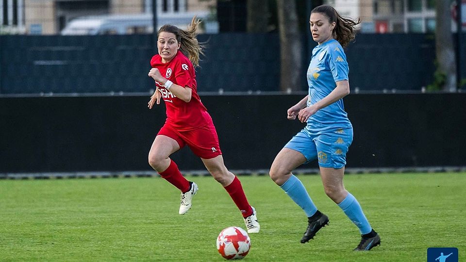 Nationalspieler Marta Estevez Garcia (r.) und Racing wurden Meisterinnen