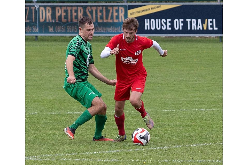 Berg,27.09.2025, Fußball MTV Berg-Unterammergau, Nr.22 (Berg)