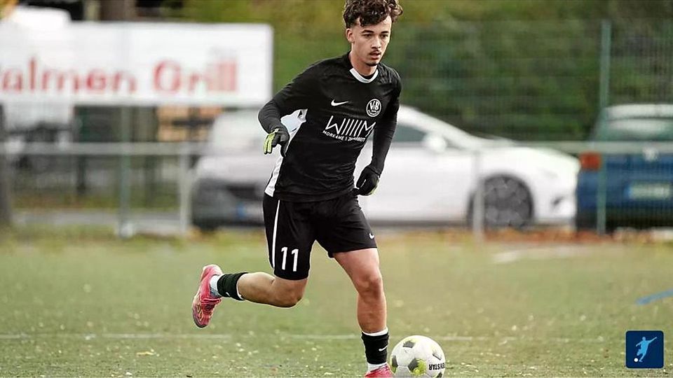 Paul Kammerer (hier noch im Trikot seines Ex-Vereins VfB Bodenheim) zeigt zukünftig bei TuS Marienborn II an, wo es langgeht.	Foto: Stefan Haas -  Archiv 