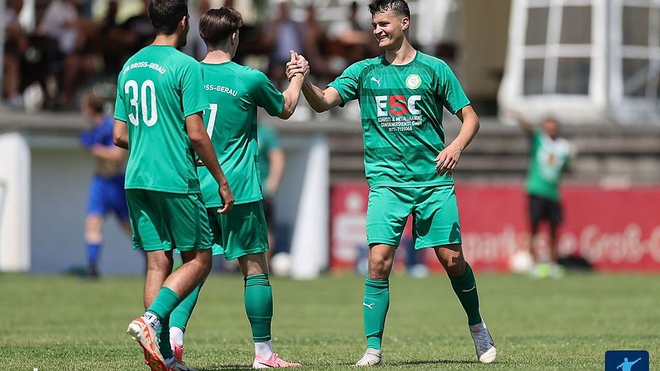 Der VfR Groß-Gerau bejubelte einen 3:2-Testspielerfolg gegen den FV Biebrich.