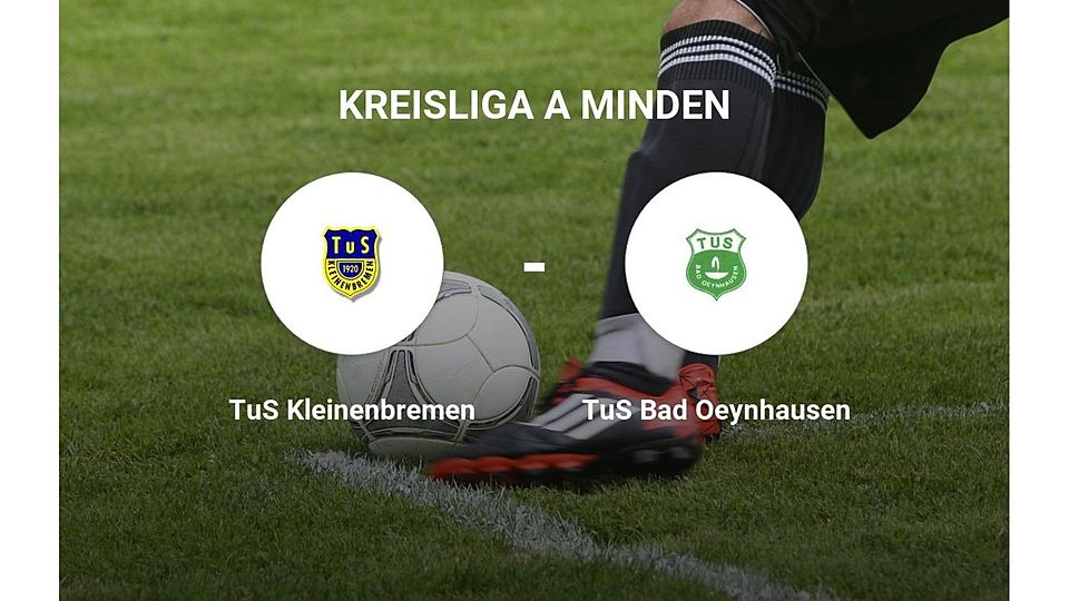 TuS Kleinenbremen gegen TuS Bad Oeynhausen