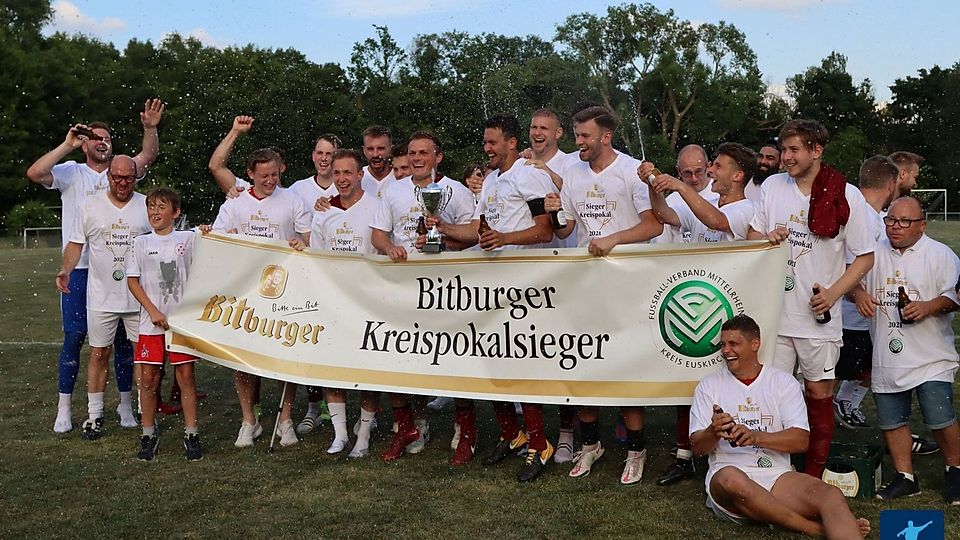 Der TuS Zülpich gewann den Euskirchener Kreispokal 2021/22.