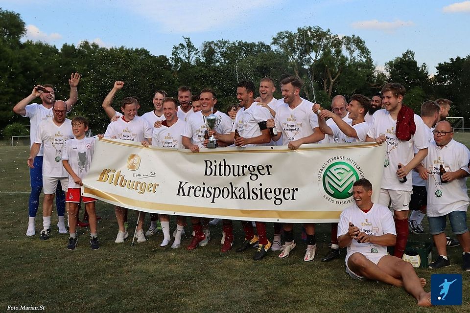 Der TuS Zülpich gewann den Euskirchener Kreispokal 2021/22.