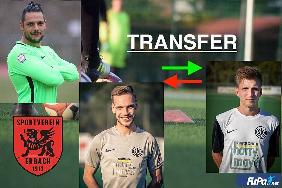 Erbacher Verstärkungen: Frederic Kaiser, Yannick Schwarz und Carsten Dormann. 