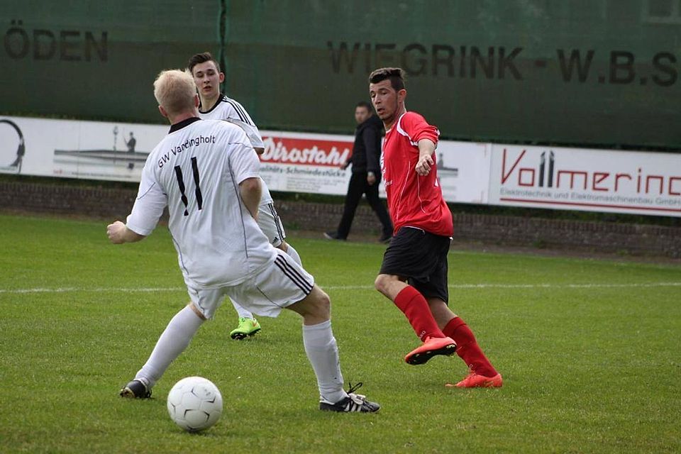GW Vardingholt steht vor dem Abstieg in die Kreisliga B.
