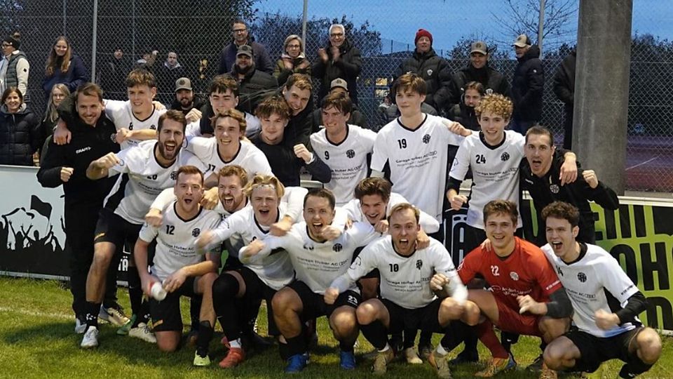 Das Team der Stunde - FC Stäfa 1895