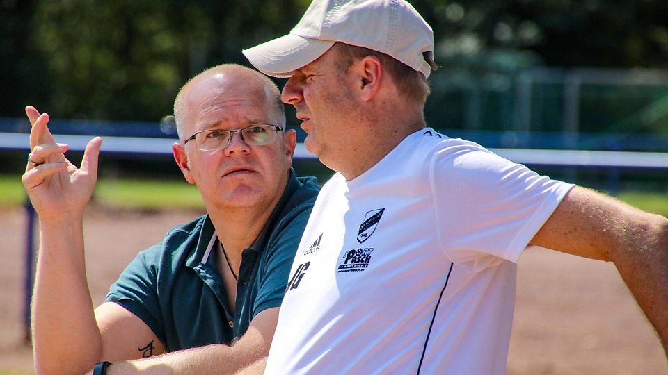 Markus Sommer (links) und Jörg Gartz (rechts) planen die gemeinsame Zukunft in Vorst.