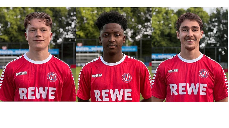 Lucas Schulze, Mamadou Djalo und Adam Harkimov (v. l.) trafen beim 4:1-Heimsieg und drehten die Partie für Eintracht Norderstedt II.