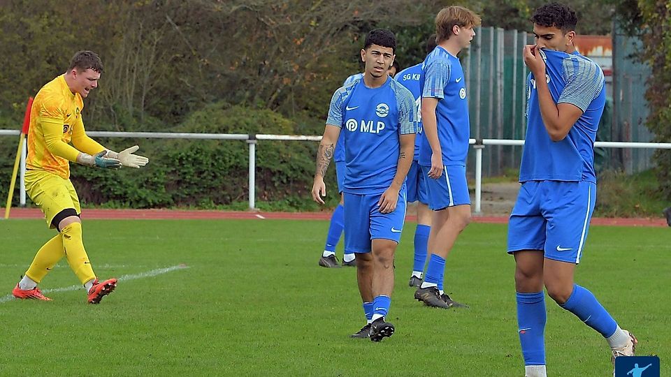 Ein Bild mit Symbolcharakter: Die Kirchheimer müssen einen Gegentreffer schlucken.