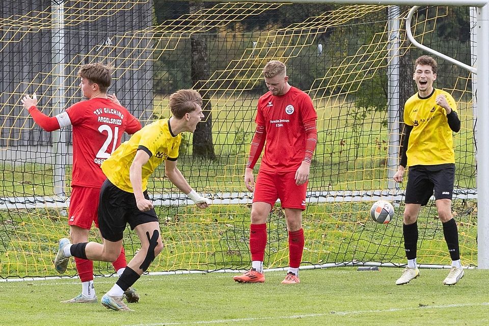 Der SC Weßling (gelb) fuhr den nächsten wichtigen Dreier ein.