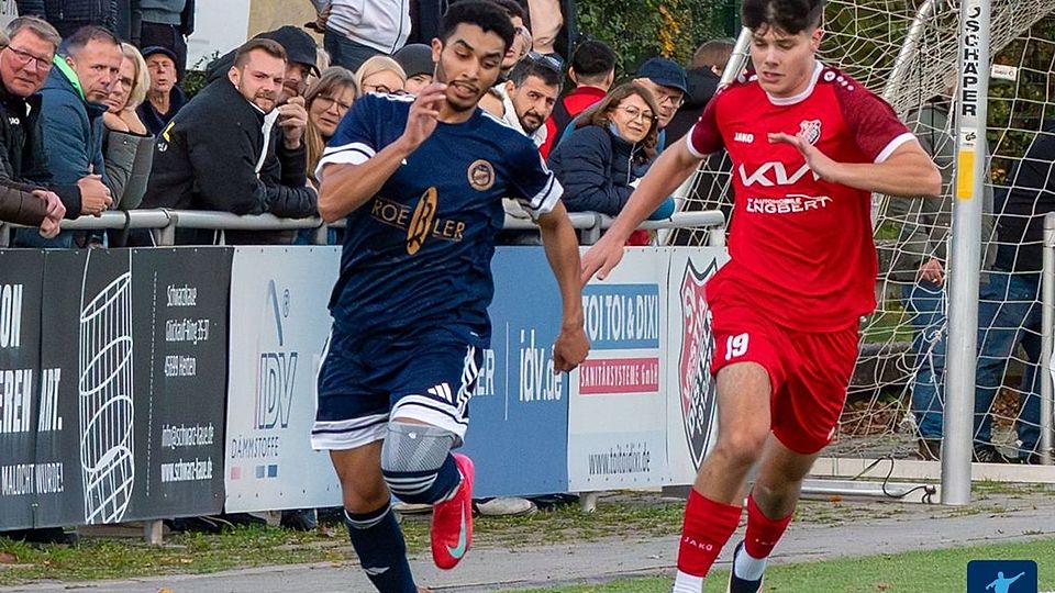 Aaron Kloth (rechts) ist einer von vielen Verlängerungen im Kader von Vestia Disteln.