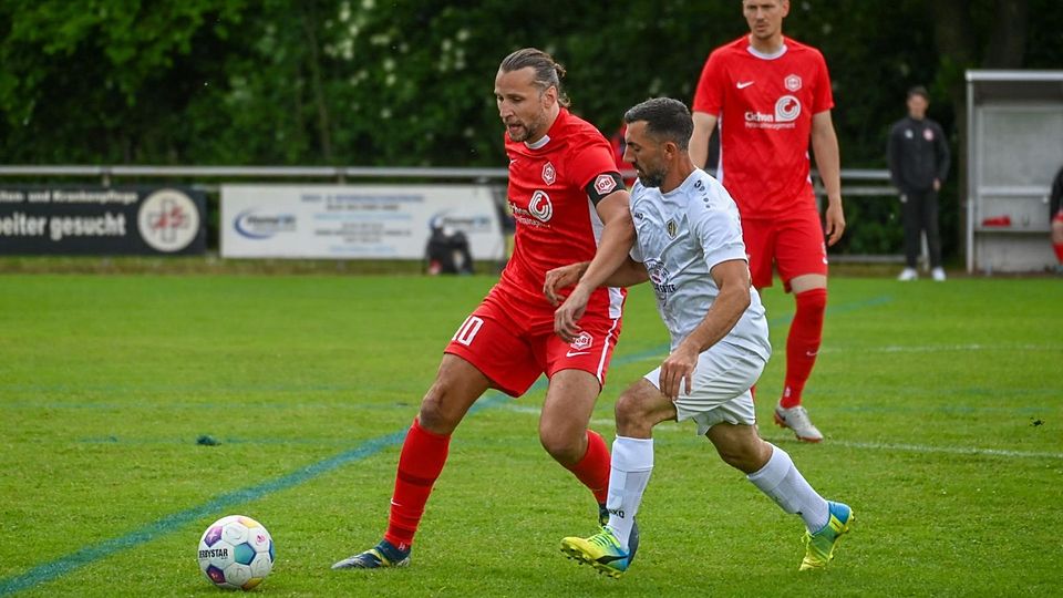 Christian Cichon (in Rot im Vordergrund) beendet seine aktive Laufbahn.
