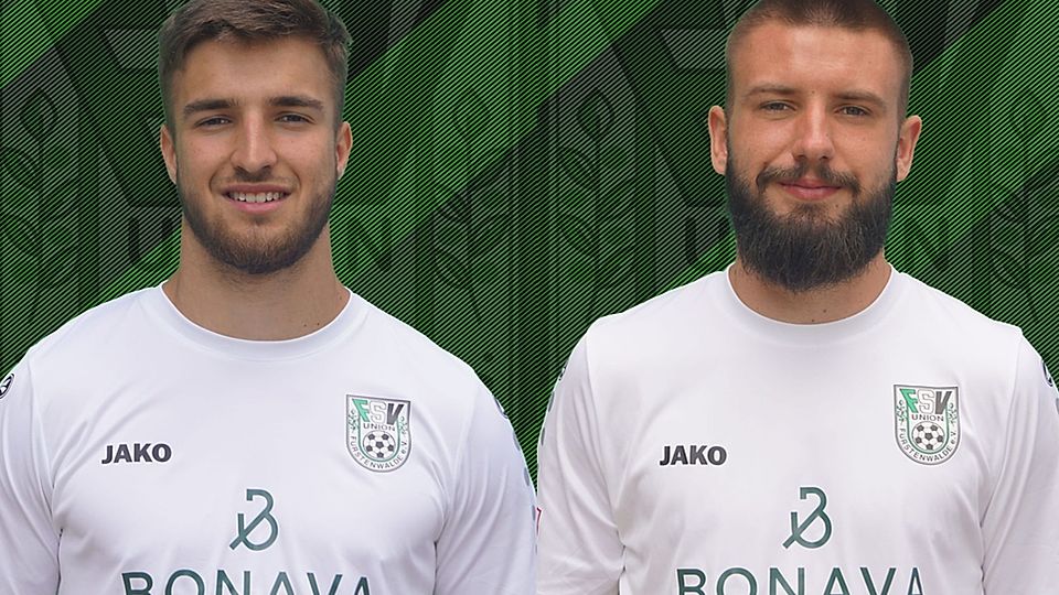 Simon Neumann und Adrian Jarosch sind zwei von drei weiteren neuen Spielern bei Union Fürstenwalde.
