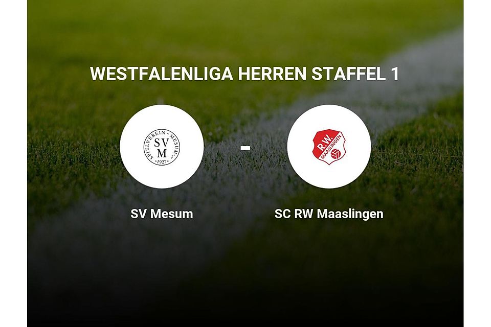 SV Mesum gegen SC RW Maaslingen