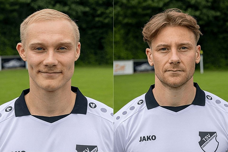 Elias (li.) und Jonas Zach leisten beim TSV Oberschneiding vorzügliche Arbeit 