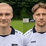 Elias (li.) und Jonas Zach leisten beim TSV Oberschneiding vorzügliche Arbeit 
