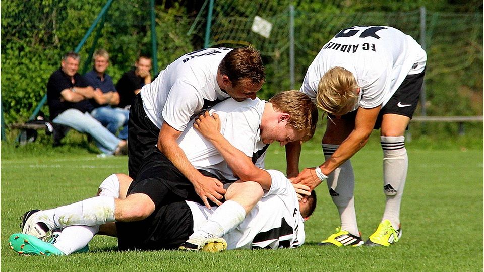 Alburg will auch an diesem Spieltag wieder jubelnF: Siering