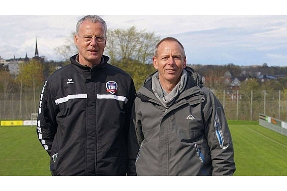Künftig nicht mehr für die TSB-Ligamannschaft verantwortlich: Jockel Press (links) und Bernd Ingwersen (rechts). Foto: Röder
