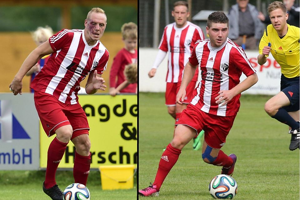 Patrick Reichenauer und Michael Düll werden den TSV Ammerndorf in die Saison 2015/2016 führen. F: Zink