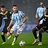 Maxi Wolfram (Mitte) hat den TSV 1860 München verlassen.