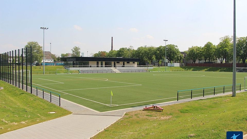 Heimat des Rheydter SV: Der Campuspark Rheydt. 