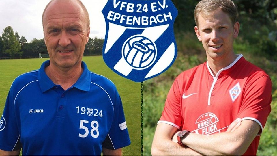 Staffelübergabe beim VfB von Bernd Weiser (l.) zu Matthias Vogt.