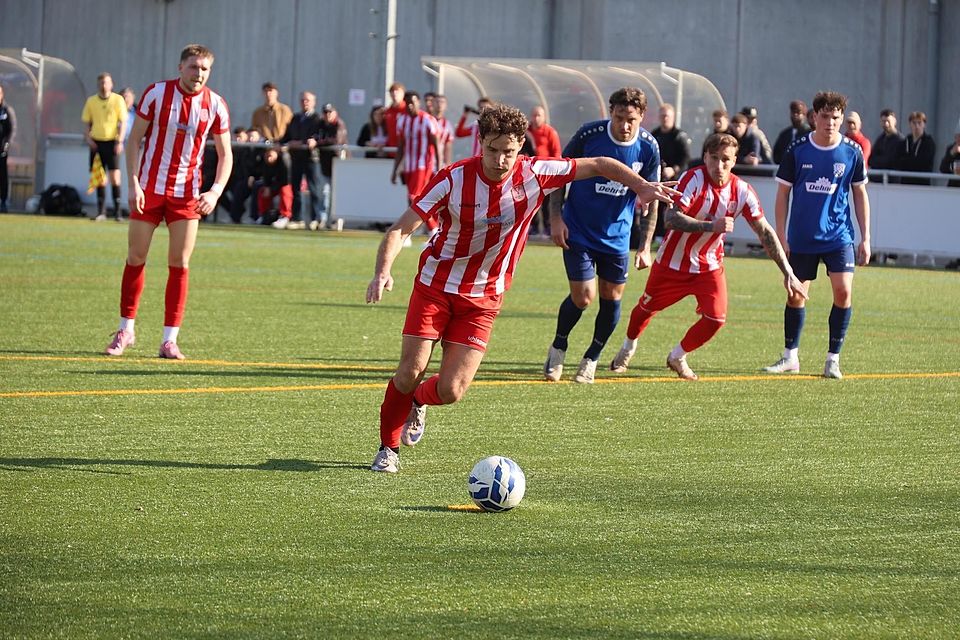 So sicher wie die Bank von England: John Haist traf per Strafstoß zum Ausgleich.