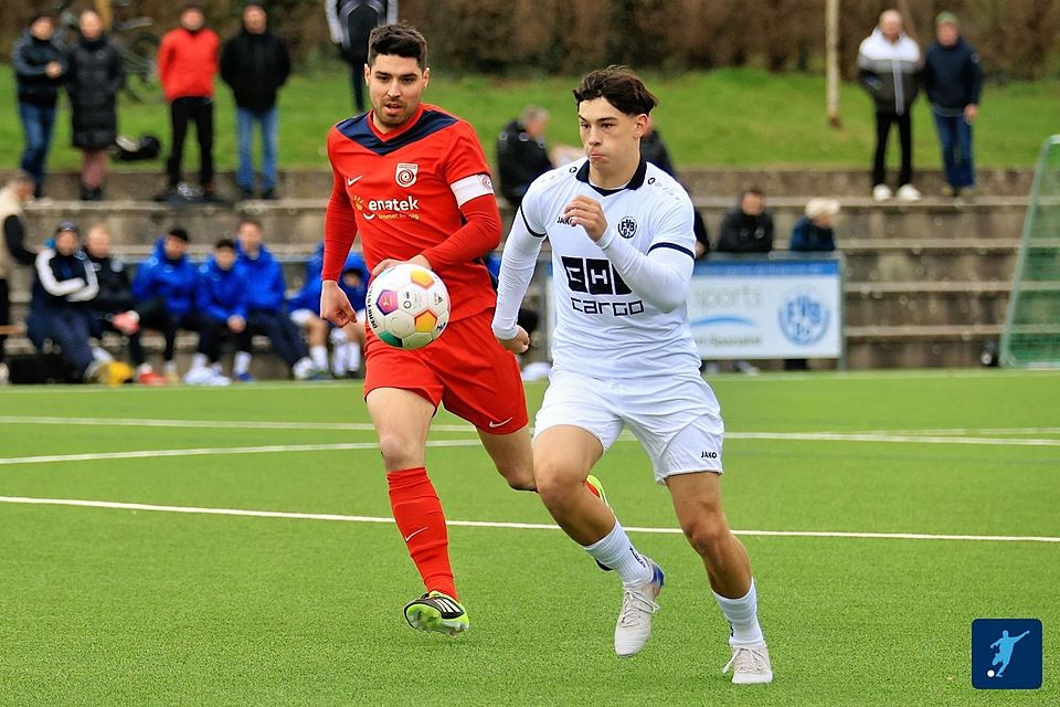 Tim Emmel stellte für seine 02er kurz vor der Pause auf 2:0 - für drei Punkte reichte diese Führung in Limburg aber nicht.