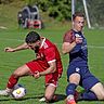 Saffet Yildirim (links) und der TSV Merching verloren gegen Maximilian Altmann und die SpVgg Langerringen erstmals.