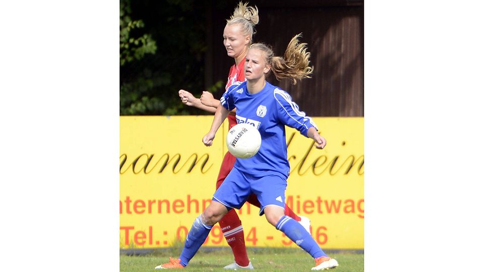 Torschützenkönigin beim Länderpokal in Duisburg:  Stürmerin Franziska Gieseke vom SV Meppen schoss fünf Treffer.  Foto: Doris Leißing