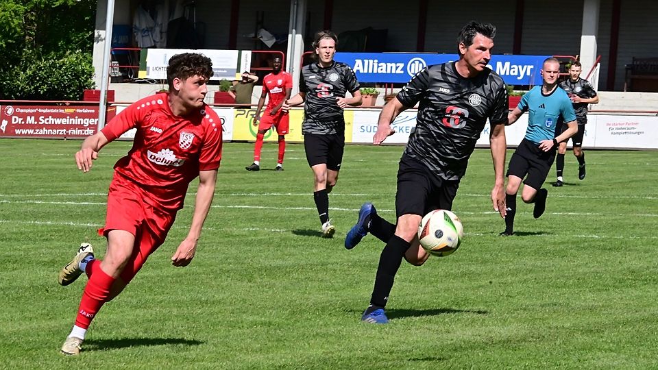Dominik Stroh-Engel schoss gegen den TSV Rain/Lech das entscheidende 3:1.