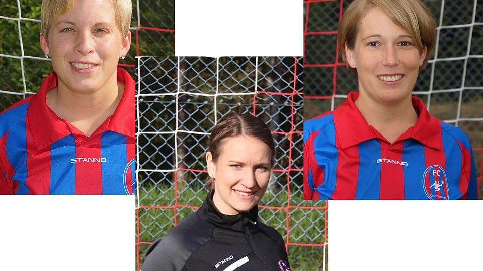 Claudia Mundt-Rapp, Wiebke Wilhelmi und Kristin Siems (von links nach rechts) ersetzen derzeit den gesuchten Trainer (w/m/d). 