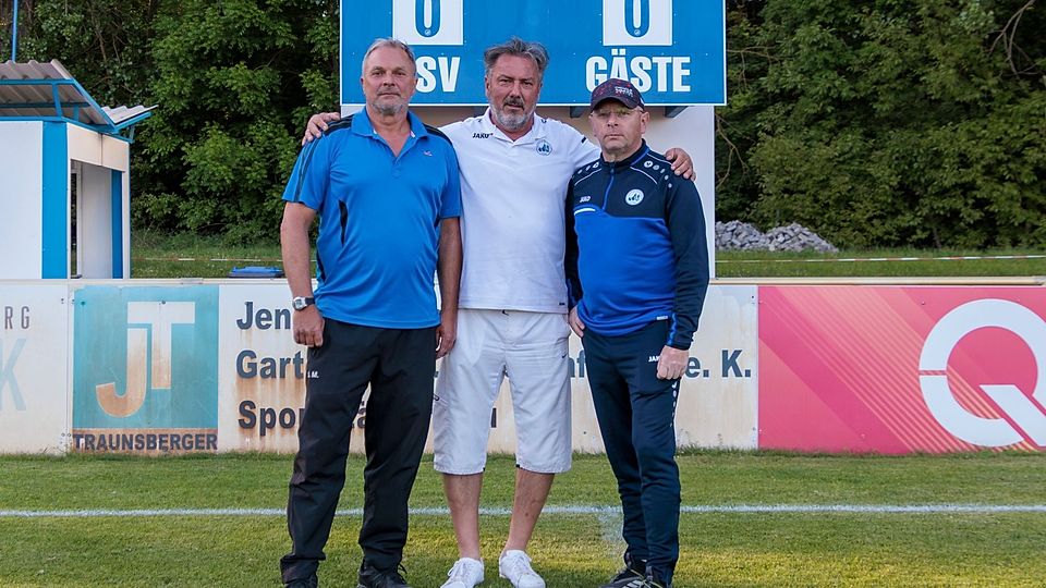 Mario „Charly“ Fehnle (rechts) und Steffen Morcinek (links) übernehmen den Quedlinburger SV.