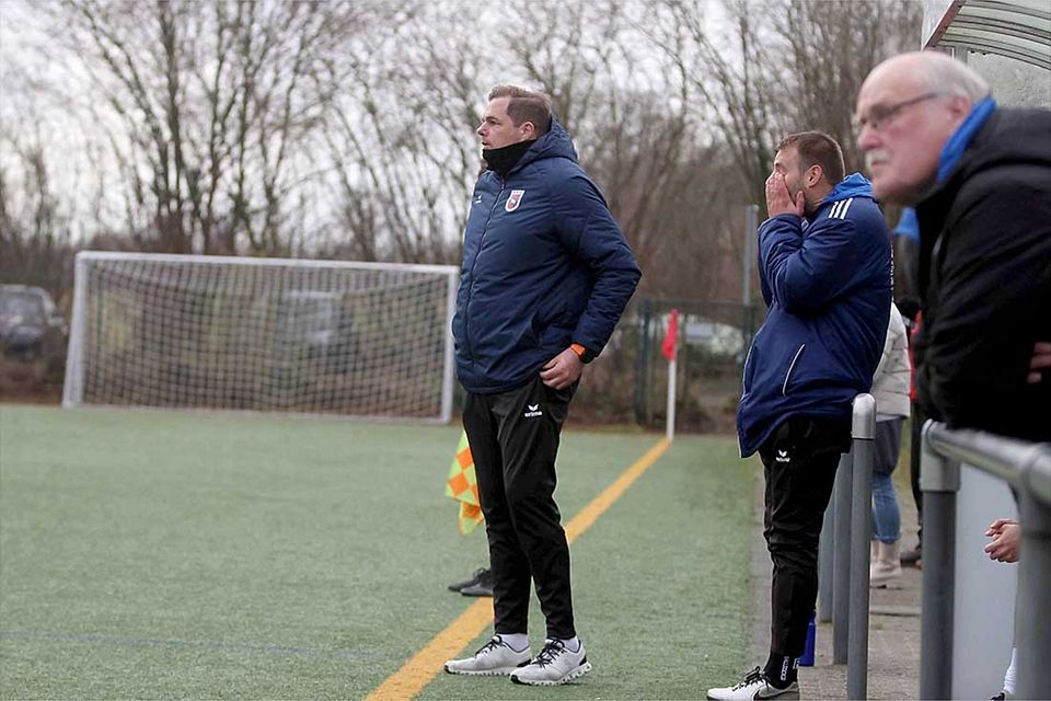 Wie schon in der letzten Saison kommt das Team von Cheftrainer Michael Schröder (li.) gut aus dem Winterschlaf.