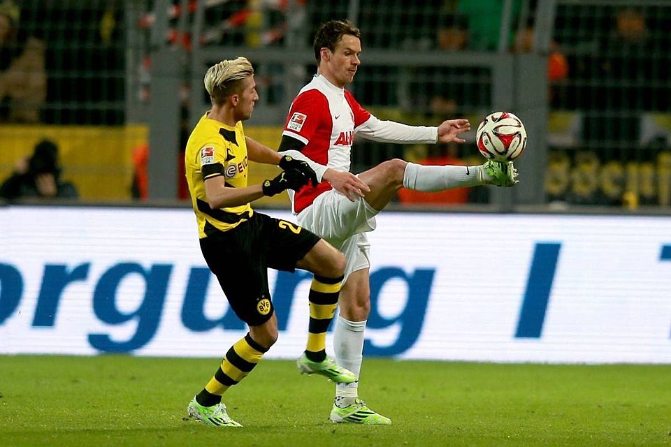 Rückkehrer: Mit dem FCA kehrte Markus Feulner zurück an die alte Wirkungsstätte nach Dortmund.