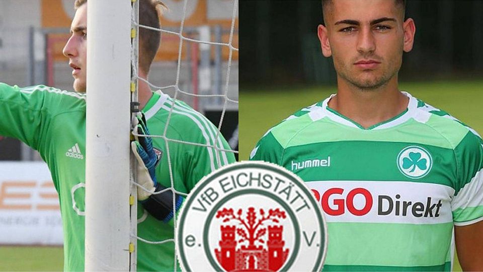 Florian Rauh (links) und Christian Heinloth (rechts) wechseln im Sommer zum VfB Eichstätt. Mike Megapix, SpVgg Greuther Fürth