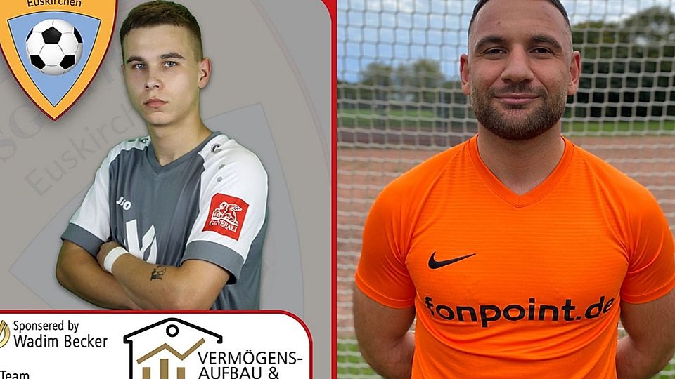 Timo Quast (links) und Ahmet Anka wechseln zum SC Wißkirchen.