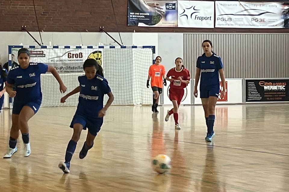 Die Erbenheimer Mädchen ließen durch ein 1:1 gegen Mainz 05 aufhorchen.