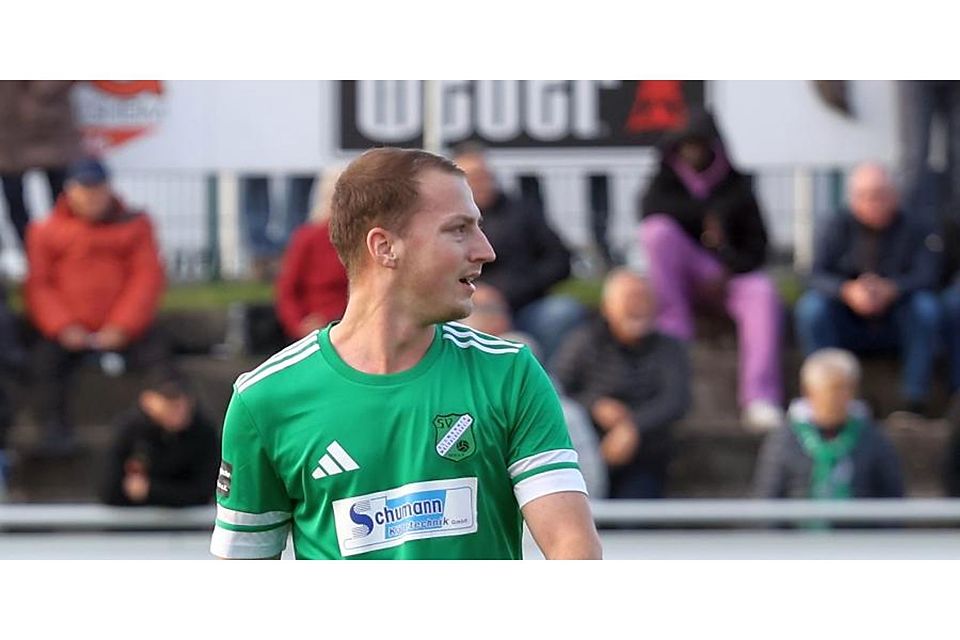 Nils Gräff erzielte den entscheidenden Treffer der Alemannia in Steinwenden.	Foto: Mario Luge