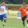 Im Endspiel der Stadtmeisterschaft 2015 zwischen dem VfL Ecknach und dem Gastgeber des diesjährigen Turniers, SC Griesbeckerzell, waren die orange gekleideten Zeller stets einen Schritt schneller und gewannen mit 6:1.	F.: Josef Mörtl