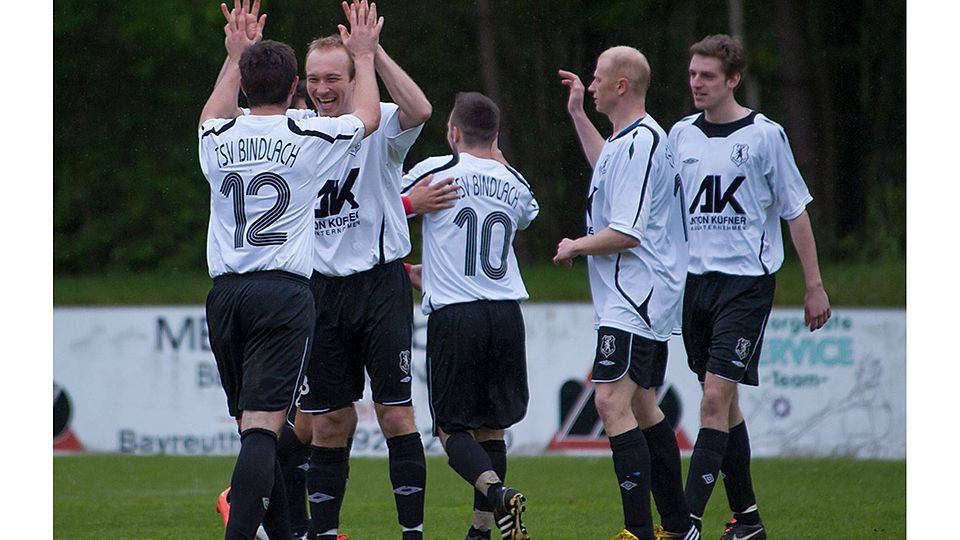 Der TSV Bindlach ist nach einem 3:2-Sieg über Grafengehaig Meister in der Kreisliga Bayreuth / Kulmbach F: Andreas Harbach