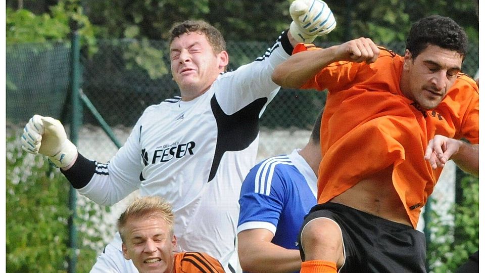 Pascal Kachrimanidis (rechts) ist nicht mehr länger verantwortlich für die Geschicke der DJK Schwabach. (F. Jainta)