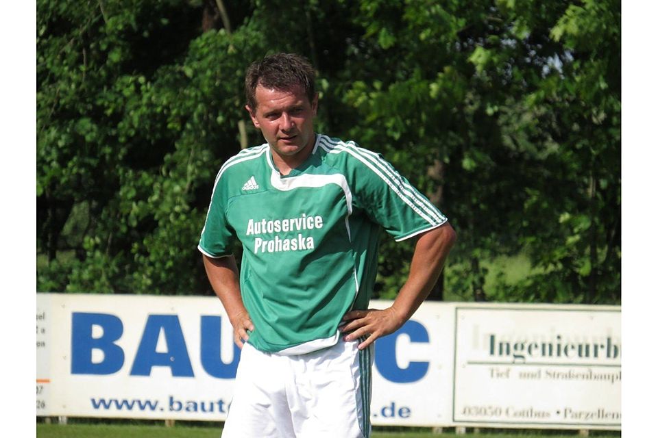 Auch mit 38 Jahren immer noch in Top-Form: Döberns Arkadiusz Dybka. F: Voigt