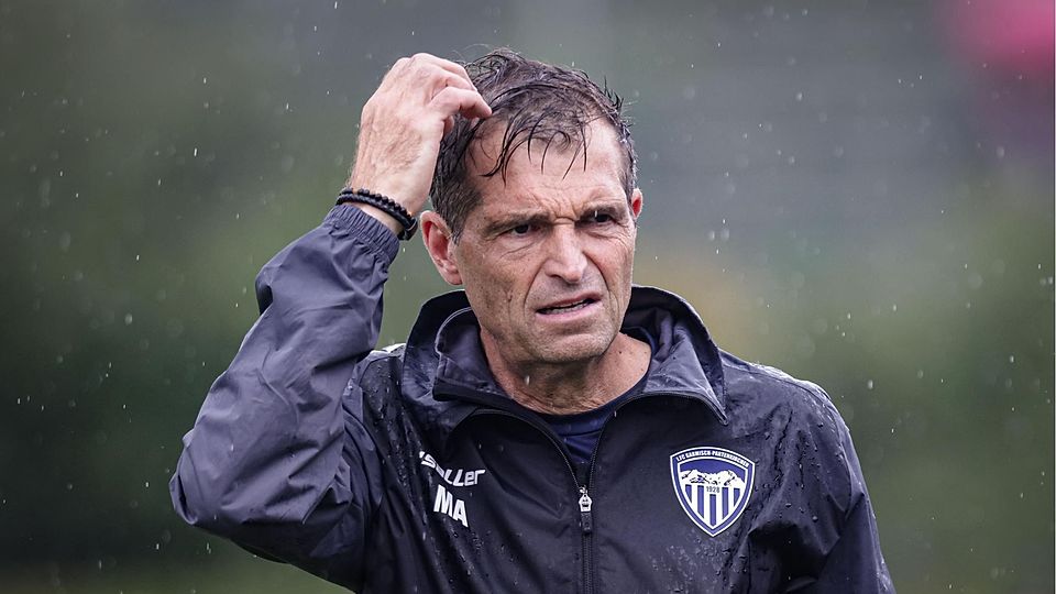 Fußball Saison 2025/26 Landesliga 1. FC Garmisch-Partenkirchen Trainer Markus Ansorge im Juli 2025
