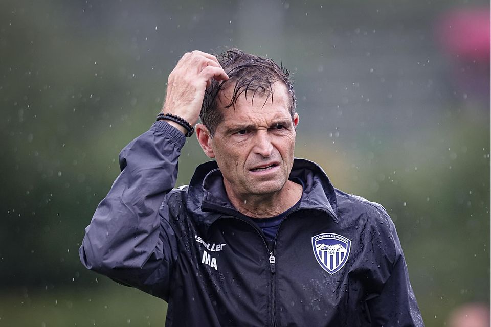 Fußball Saison 2025/26 Landesliga 1. FC Garmisch-Partenkirchen Trainer Markus Ansorge im Juli 2025